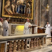 Abp Skworc w Watykanie: Sakrament pokuty i Eucharystia prowadzą do pokoju