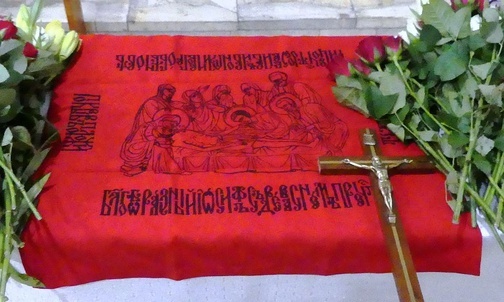 Płaszczenica w kaplicy kościoła św. Maksymiliana w Oświęcimiu.