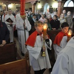 Czerwieńsk. Relikwie patrona w kościele parafialnym