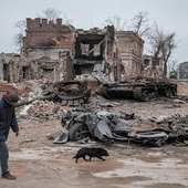 Wiele miast Donbasu zamieniło się teraz  w ruiny i zgliszcza.