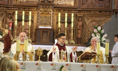 Mszy św. w sanktuarium św. Józefa Bilczewskiego przewodniczył ks. dr Marek Studenski.