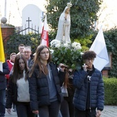 Z Matką Bożą Fatimską po ulicach Pszenna