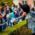 Zamek Książ. Festiwal Kwiatów przyciągnął tłumy