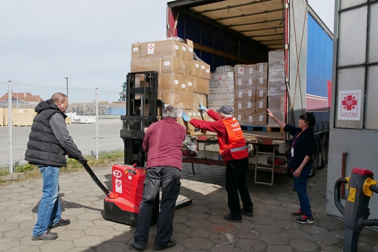 Siódmy transport humanitarny do Ukrainy