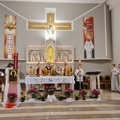 Msza św. w kościele Chrystusa Króla w Tarnobrzegu.