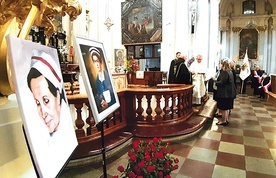 ▲	Uczestnicy liturgii dziękowali Bogu także za beatyfikację  bł. Hanny Chrzanowskiej.
