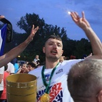 Grupa Azoty ZAKSA Kędzierzyn-Koźle mistrzem Polski! Powitanie w domu