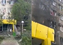 Rosjanie zbombardowali szpital w Siewierodoniecku