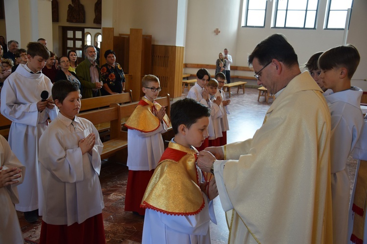 Dobra. Błogosławieństwo nowych ministrantów