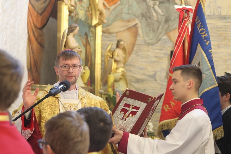 Dziękczynnej liturgii przewodniczył bp Edward Kawa ze Lwowa.
