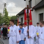 Bp Janusz Mastalski u św. abp. Bilczewskiego w Wilamowicach