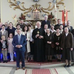 Wprowadzenie relikwii bł. Franciszka Palau do kościoła w Trzebini