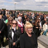 Pogrzeb Jerzego Treli w Leńczach