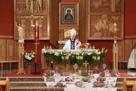 Mszy św. przewodniczył ordynariusz diecezji bp Andrzej F. Dziuba.