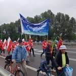 Wejście Łowickiej Pielgrzymki na Jasną Górę