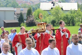 Procesja na Kaplicówkę - z relikwiami św. Jana Sarkandra.