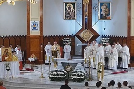 Msza św. odpustowa w parafii św. Antoniego w Lublinie.