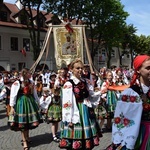 Boże Ciało w Łowiczu. Procesja.