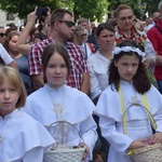 Boże Ciało w Łowiczu. Procesja.