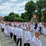 Boże Ciało w parafii Wniebowzięcia NMP w Bielawie