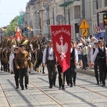 Katowice. Wjazd generała Szeptyckiego na rynek - inscenizacja historyczna