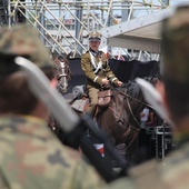 Katowice. Wjazd generała Szeptyckiego na rynek - inscenizacja historyczna