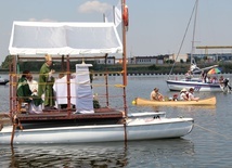 XIV Msza na wodzie odbyła się na Zalewie Rybnickim