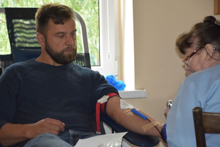 Parafialna akcja oddawania krwi w Miętustwie