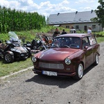 Zlot oldtimerów i święcenie pojazdów w Sławikowie