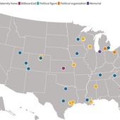 USA: Interaktywna mapa agresji proaborcjonistów