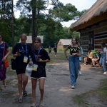 Młodzi Ukraińcy na letnim wypoczynku w Radomiu
