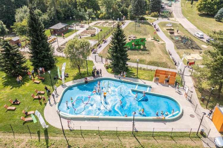 Park Śląski. Wodny plac zabaw już dostępny