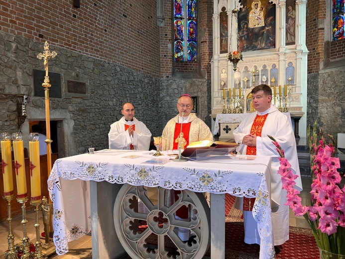 Sucha Beskidzka już w drodze na Jasną Górę