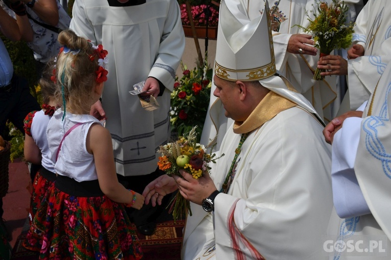 Dziękczynienie za plony w Rokitnie