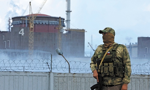 Zaporoska Elektrownia Jądrowa jest obecnie w rękach Rosjan.