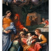 Annibale Carracci
Narodzenie Maryi 
olej na płótnie, 1605–1609
Luwr, Paryż