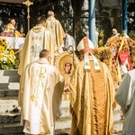 Msza św. i dożynki w Trąbkach Wielkich