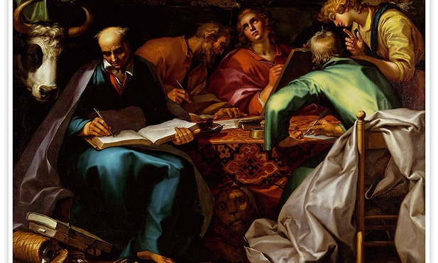 Abraham Bloemaert "Czterej Ewangeliści" olej na płótnie, ok. 1612–1615. Muzeum Sztuki Uniwersytetu Princeton, Princeton (USA)