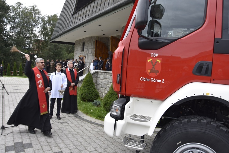 Strażacka niedziela w Cichem Górnem