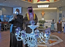 Uroczystość inauguracji katedry Matki Bożej z Arabii w Bahrajnie, 9 grudnia 2021 r.