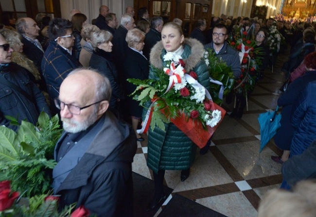 Uroczystości pogrzebowe dr Lucyny Wiśniewskiej