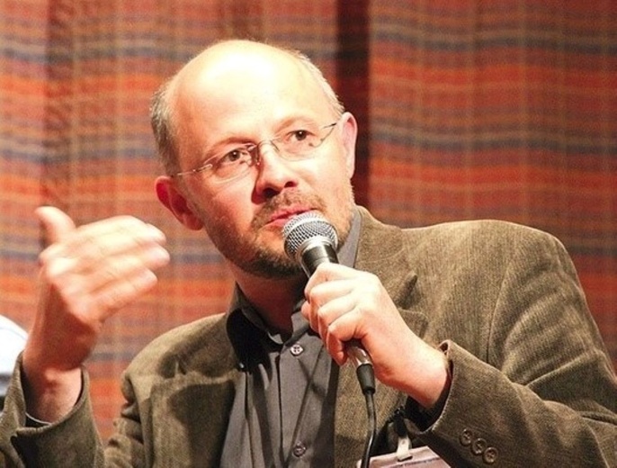 Ks. prof. Marek Lis, filmoznawca i teolog mediów.