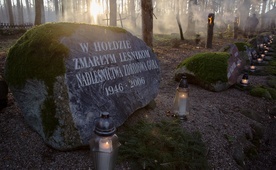 Msza na Cmentarzu Leśników 