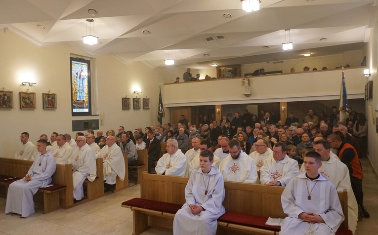 Poświęcenie kościoła oblatów w Kokotku