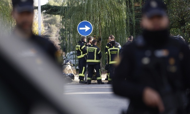 Wybuch w ambasadzie Ukrainy w Madrycie