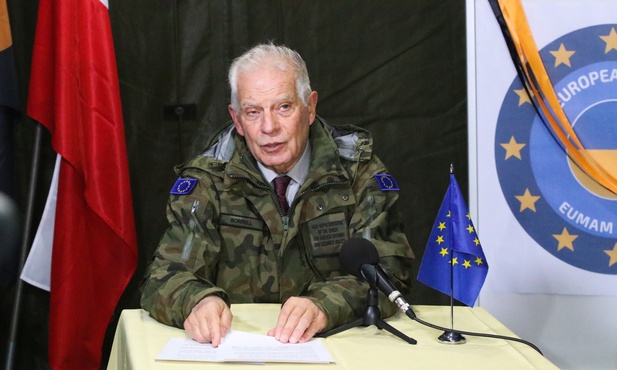 Josep Borrell: dziękuję Polsce za szkolenie ukraińskich żołnierzy na swoim terytorium