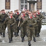 Przysięga nowych żołnierzy 16 Dolnośląskiej Brygady Obrony Terytorialnej