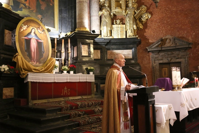 Peregrynacja kopii obrazu Matki Bożej Łaskawej Strażniczki Polski w Krakowie