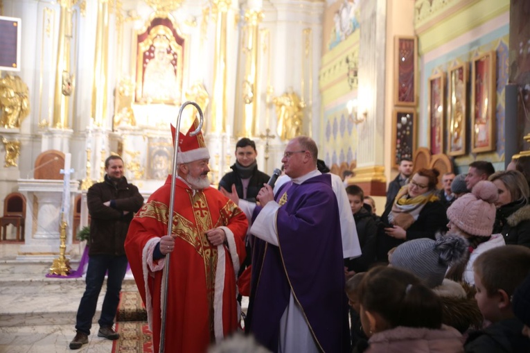 Wizyta św. Mikołaja w Janowie Lubelskim