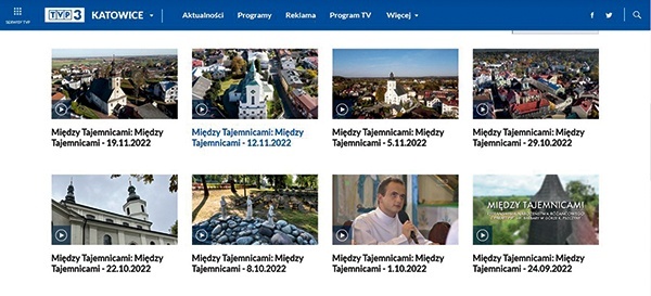 ▲	Dotychczas wyemitowane odcinki dostępne są na stronie:  katowice.tvp.pl w zakładce Programy.